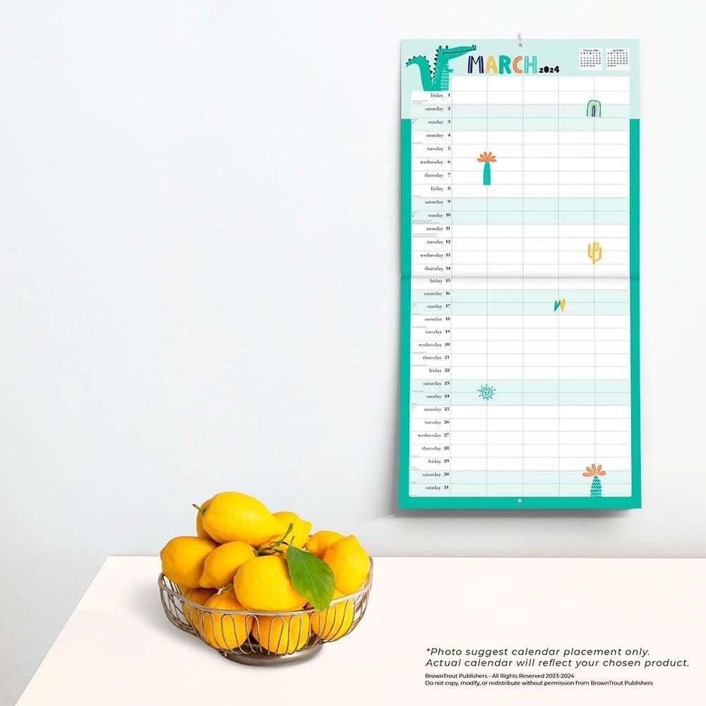 Very Busy Family Organizer 2024 Wall Calendar Third Alternate Image width=&quot;1000&quot; height=&quot;1000&quot;