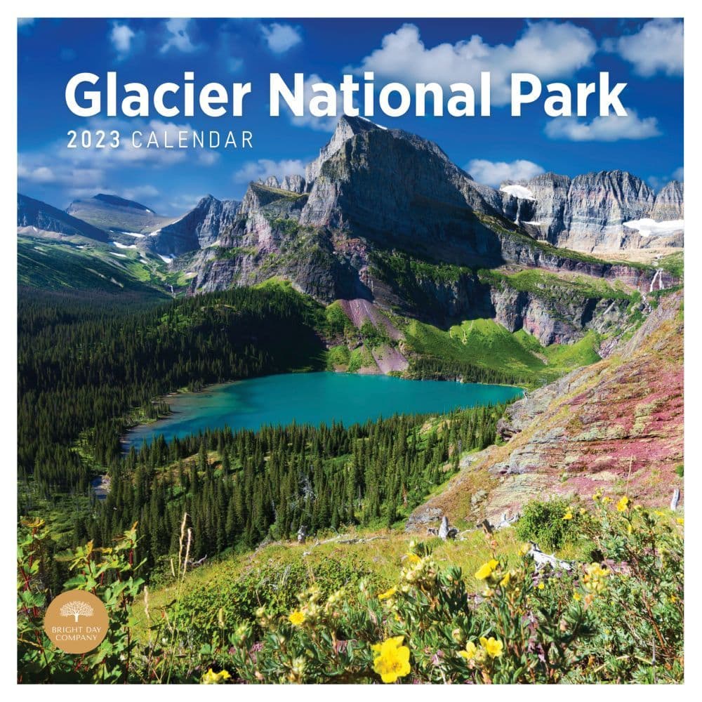 Glacier-National-Park-2023-Wall-Calendar - Calendars.com