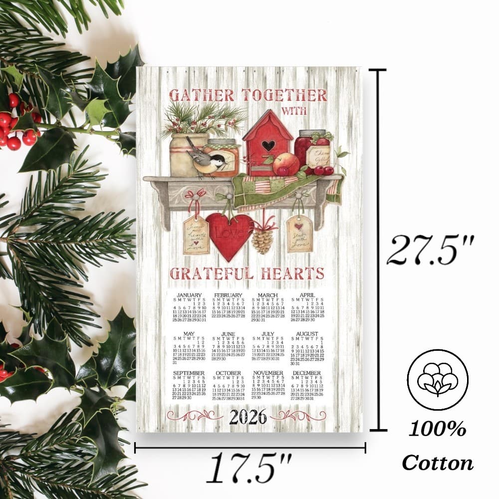 Kitchen Sentiments 2026 Calendar Towel First Alternate Image