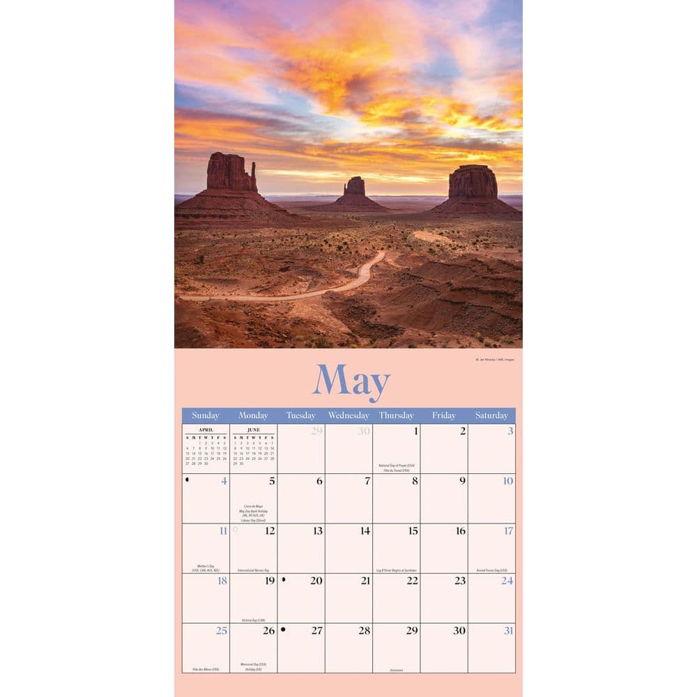 Paths to God 2025 Wall Calendar