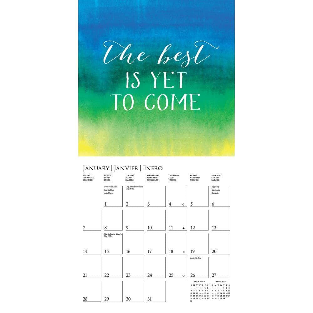 Best Day Ever 2024 Mini Wall Calendar Second Alternate Image width=&quot;1000&quot; height=&quot;1000&quot;
