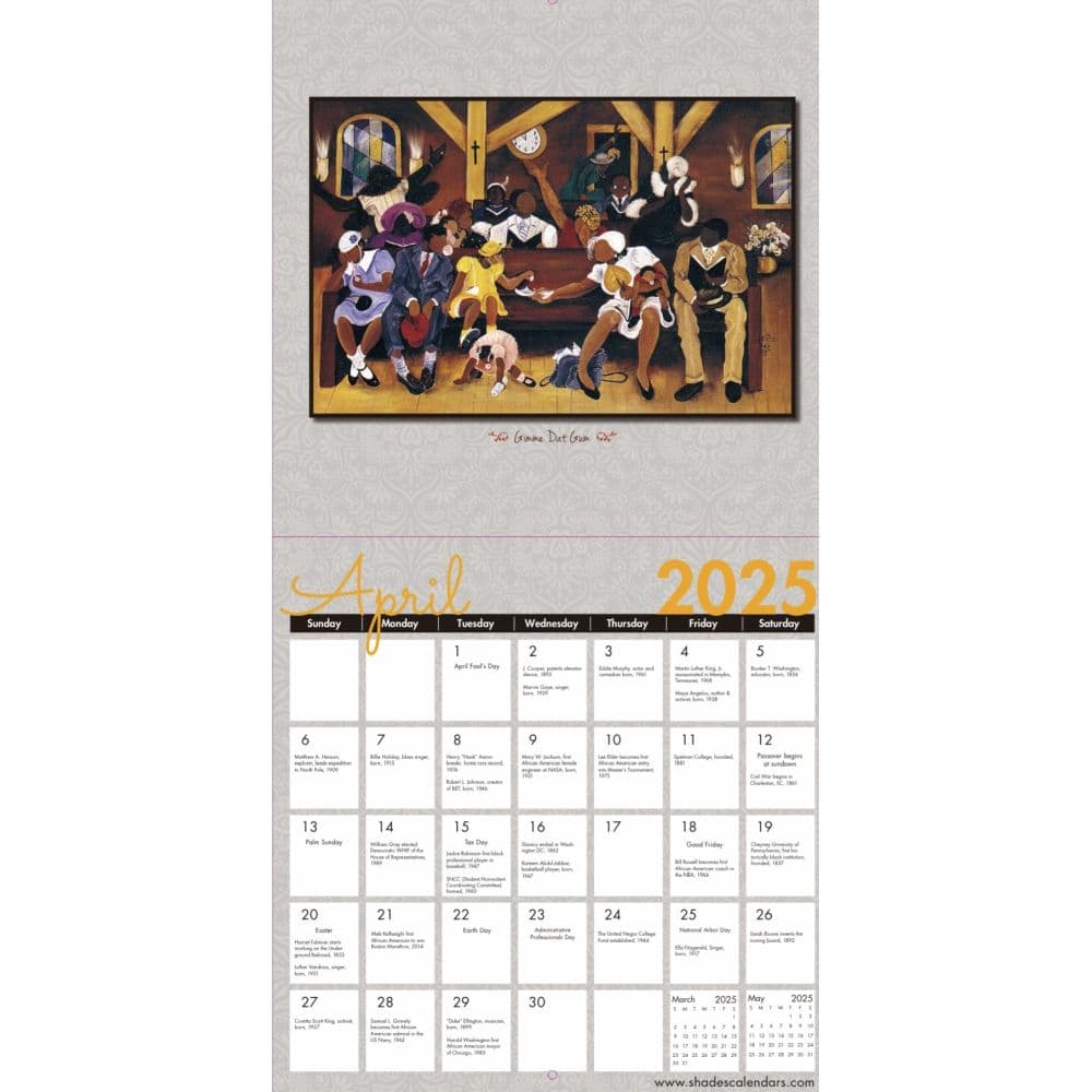 Art of Annie Lee 2025 Wall Calendar Fifth Alternate Image