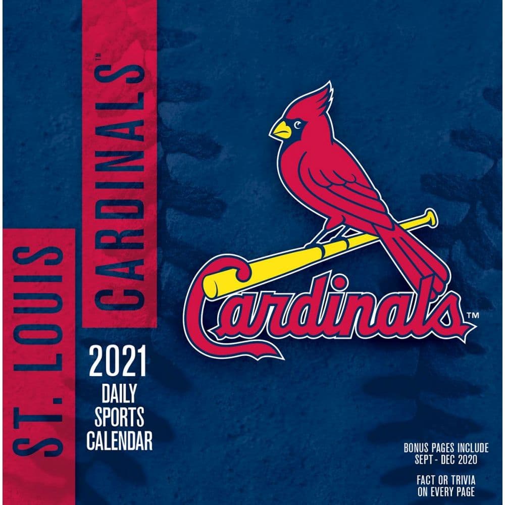 St Louis Cardinals Desk Calendar - literacybasics.ca