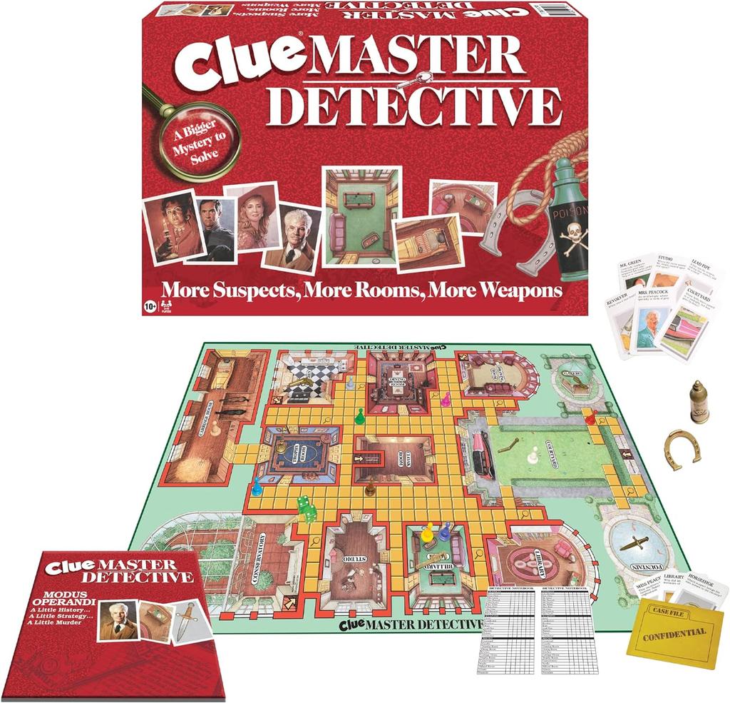 Clue Master Detective Game