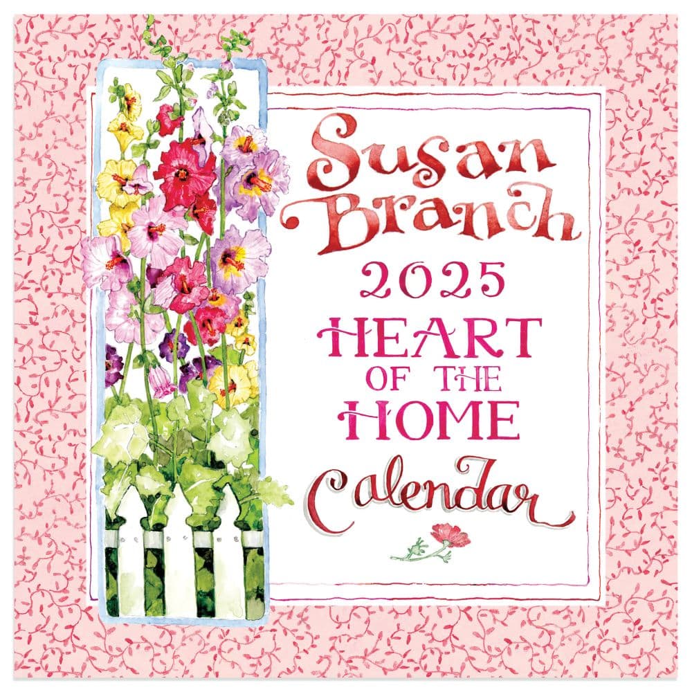 Susan Branch Heart of the Home 2025 Mini Wall Calendar