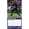 image NFL Baltimore Ravens 2027 Wall Calendar Third Alternate Image