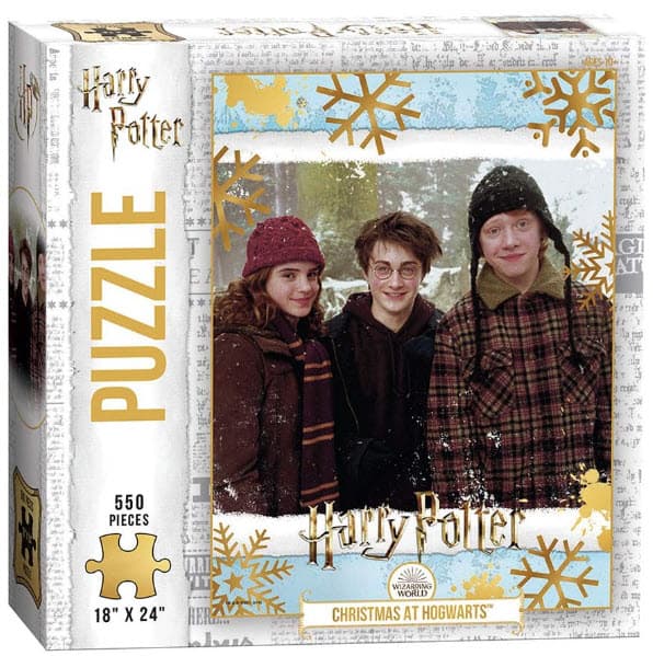 Harry Potter Christmas At Hogwarts 550pc Puzzle Main Image