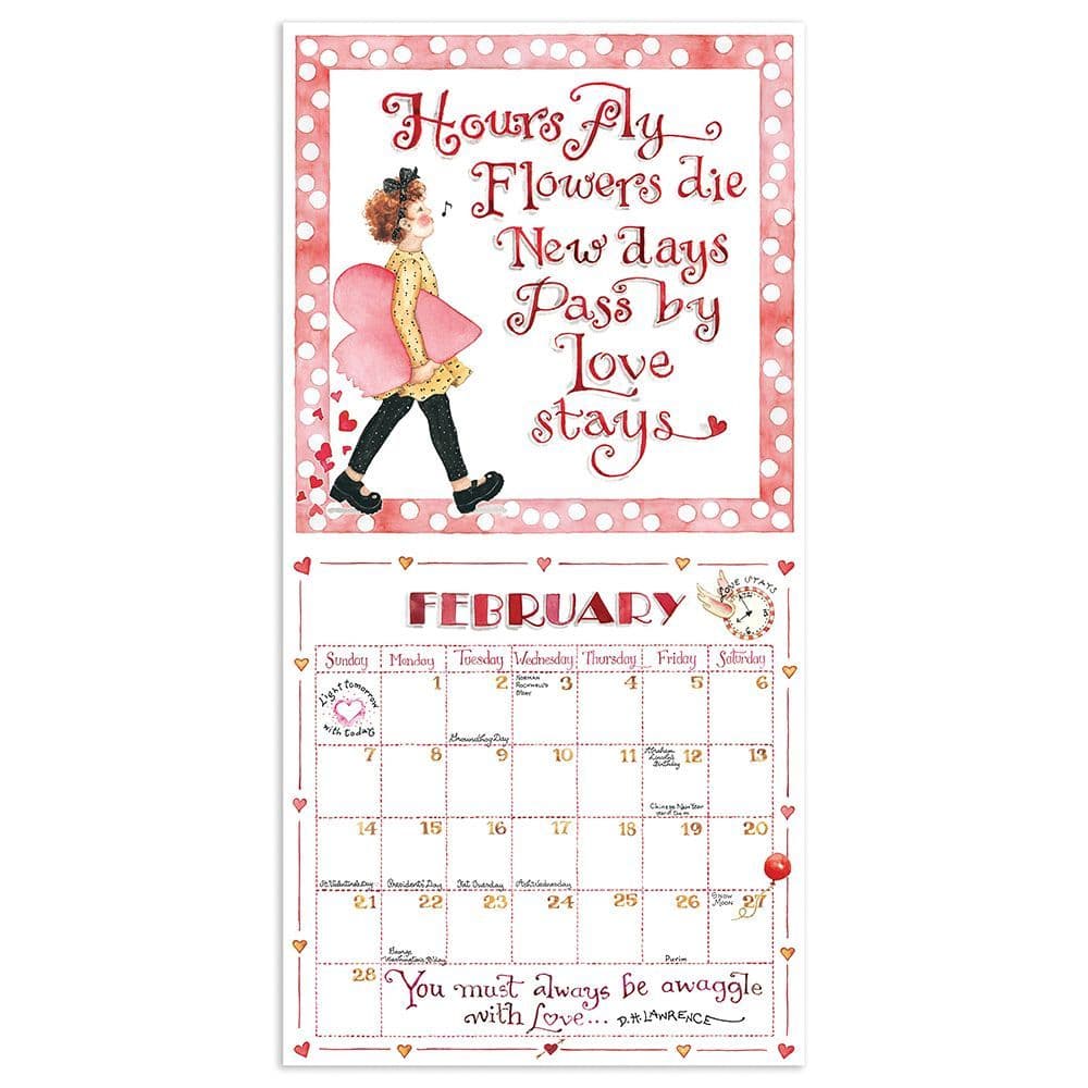 Susan Branch Heart of the Home Mini Wall Calendar
