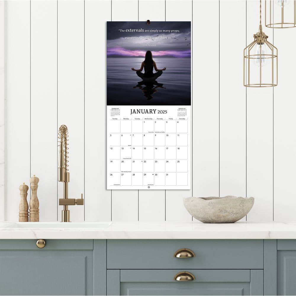 Zen Photo 2025 Mini Wall Calendar Alt5