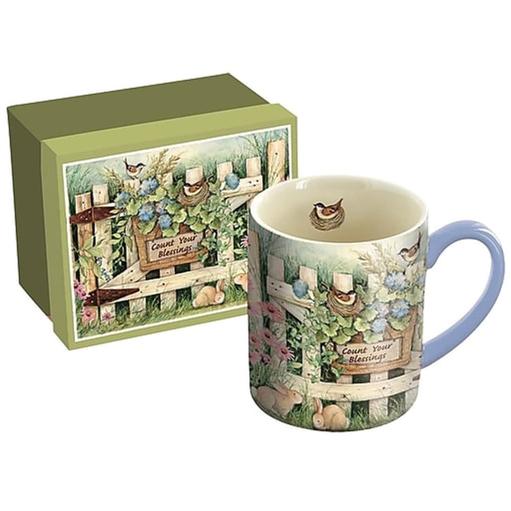 Garden Gate 14 oz. Mug by Susan Winget