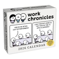image Work Chronicles 2026 Desk Calendar Main Product Image