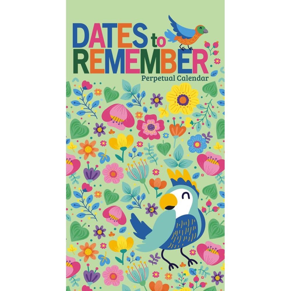 Dates to Remember Perpetual Wall Calendar Main Image