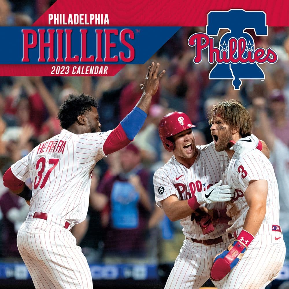 MLB Philadelphia Phillies 2023 Wall Calendar by Turner Licensing