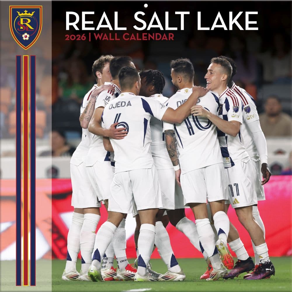 MLS Real Salt Lake 2026 Wall Calendar Main Product Image
