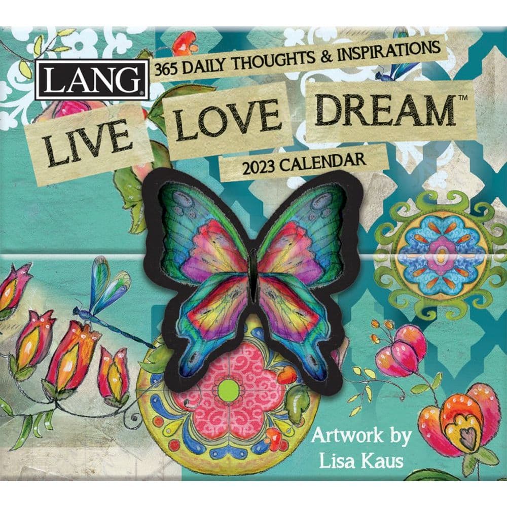 Live Love Dream 365 Daily Thoughts 2023 Desk Calendar - Calendars.com