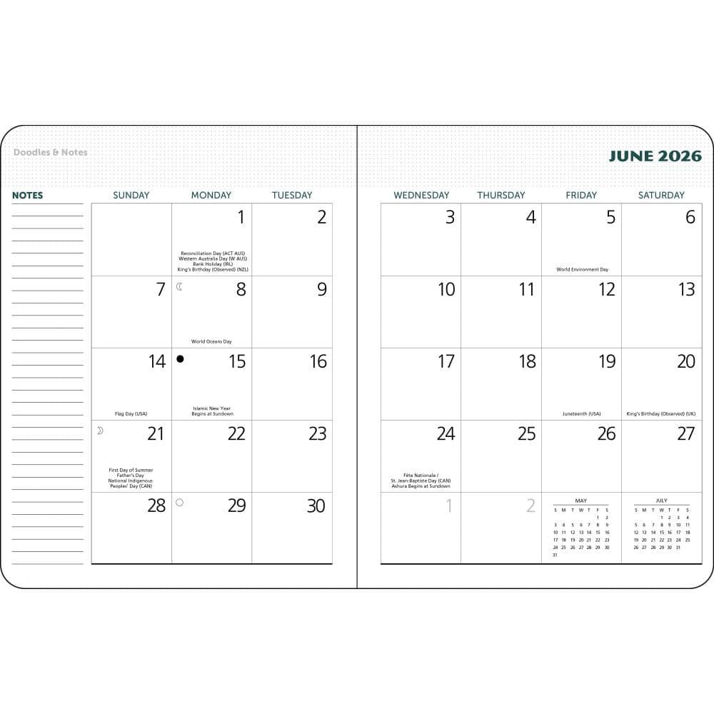 National Parks Poster Art of the WPA 2026 Planner Fourth Alternate Image
