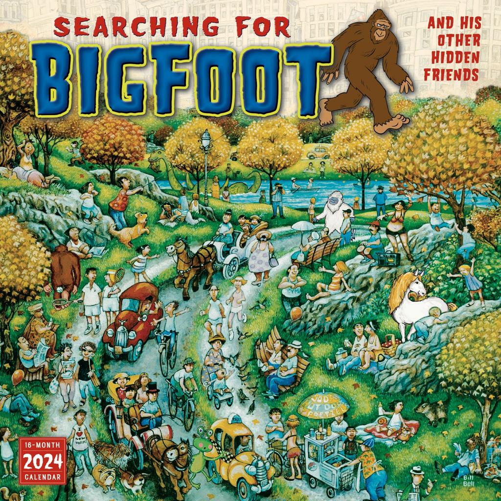 Searching For Bigfoot 2024 Wall Calendar Main Image