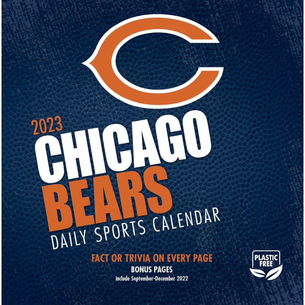Chicago Bears 2023 Desk Calendar - Calendars.com