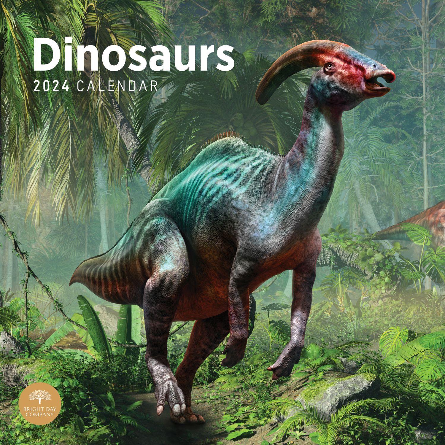 Dinosaurs 2024 Wall Calendar