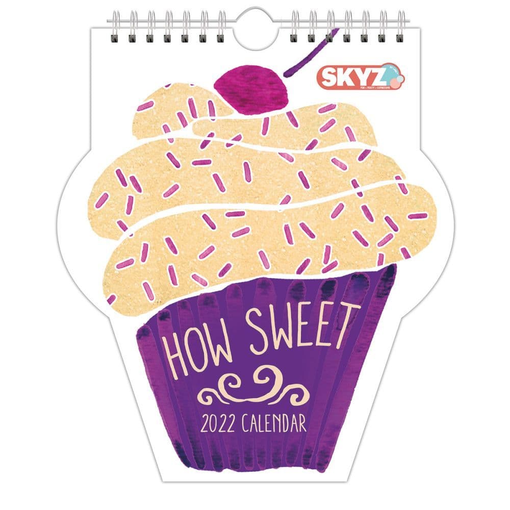 How Sweet 2022 DieCut Wall Calendar