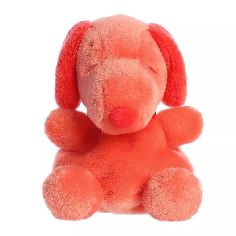 image Palm Pals Snoopy Color Collection Red 5in Plush