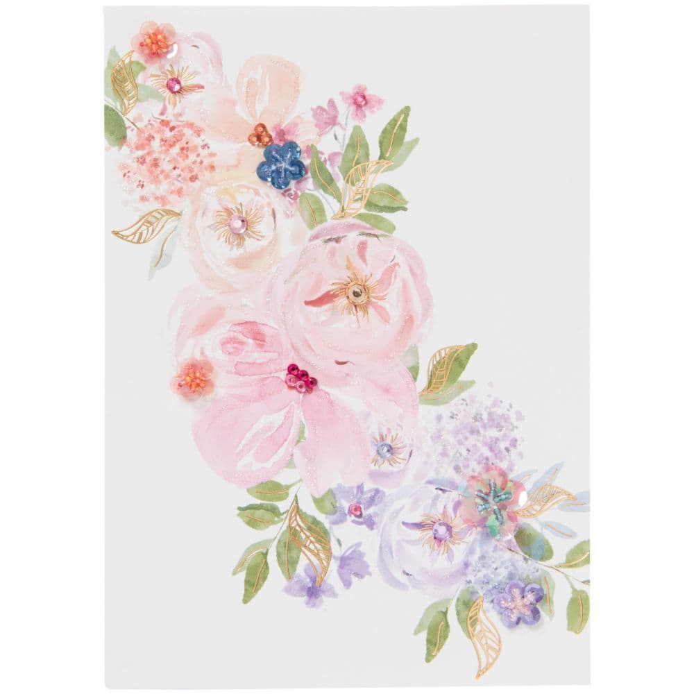 Cascading Florals Blank Card First Alternate Image width=&quot;1000&quot; height=&quot;1000&quot;