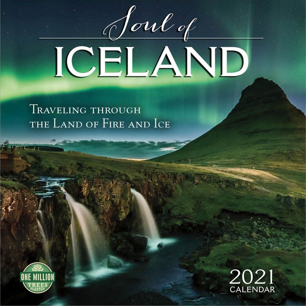 2021 Iceland Soul of the Wall Calendar