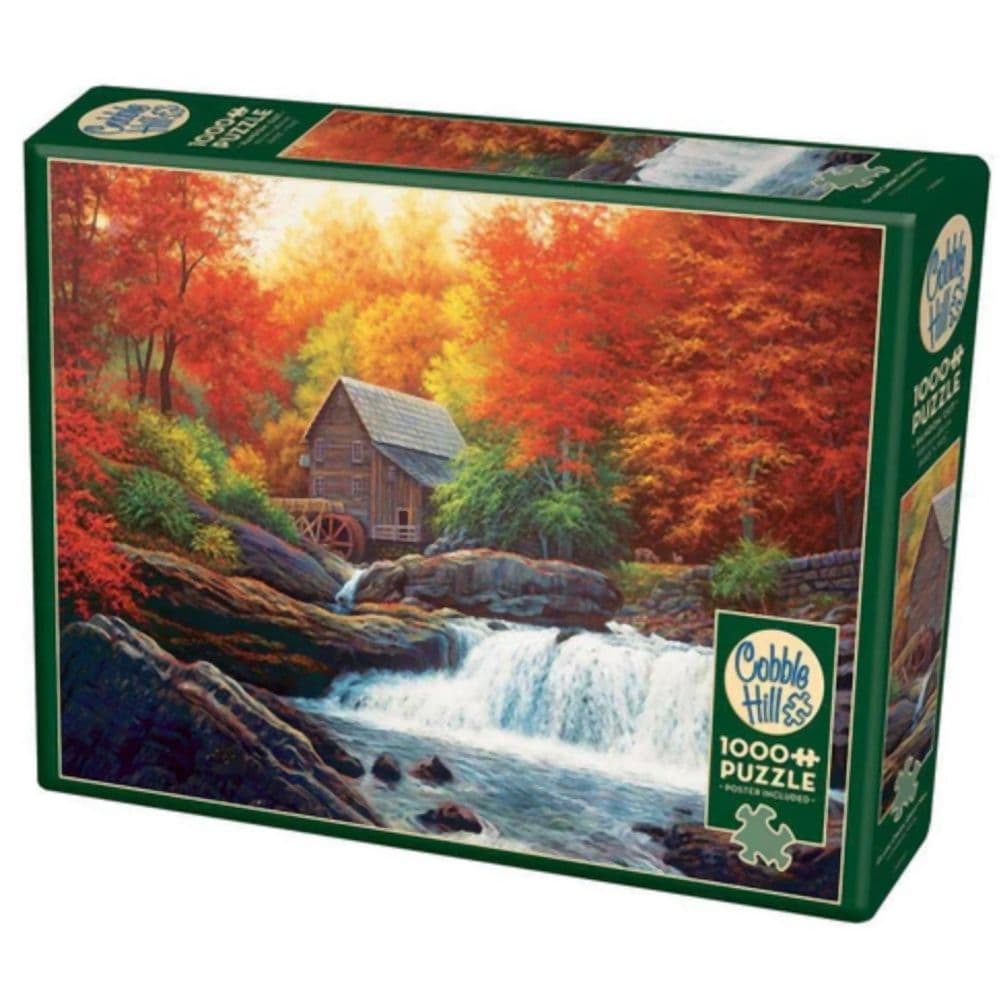 image Glade Creek Grist Mill 1000 Piece Puzzle