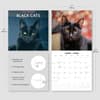 image Black Cats 2026 Wall Calendar Fourth Alternate Image
