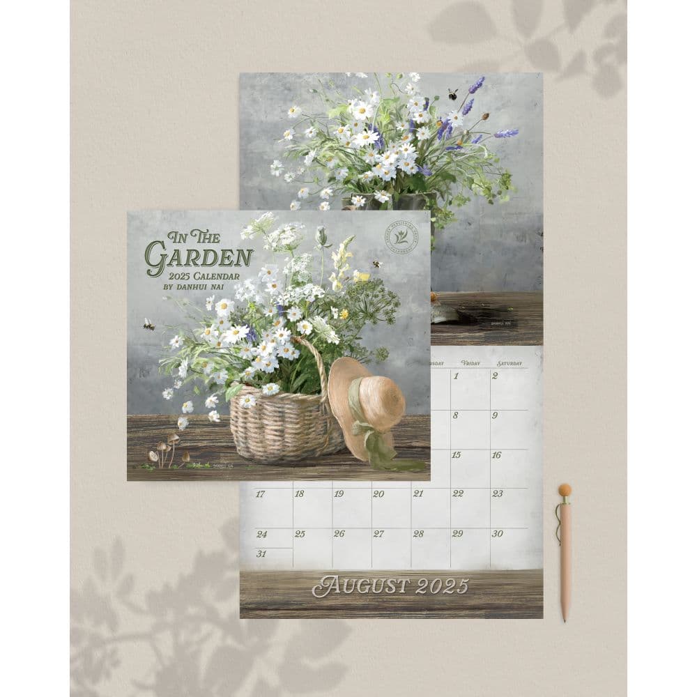 In The Garden 2025 Wall Calendar - Calendars.com