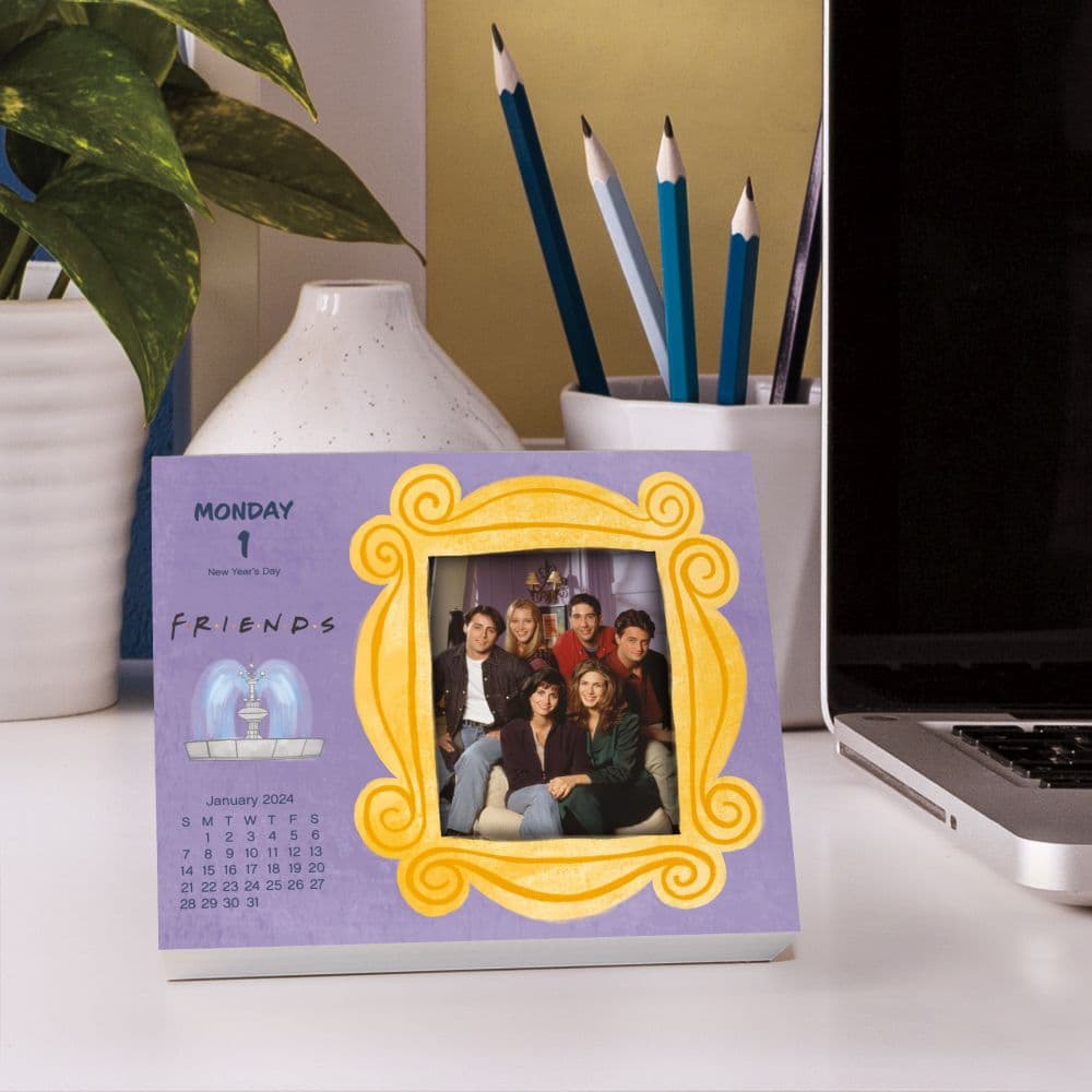 Friends 2024 Desk Calendar - Calendars.com
