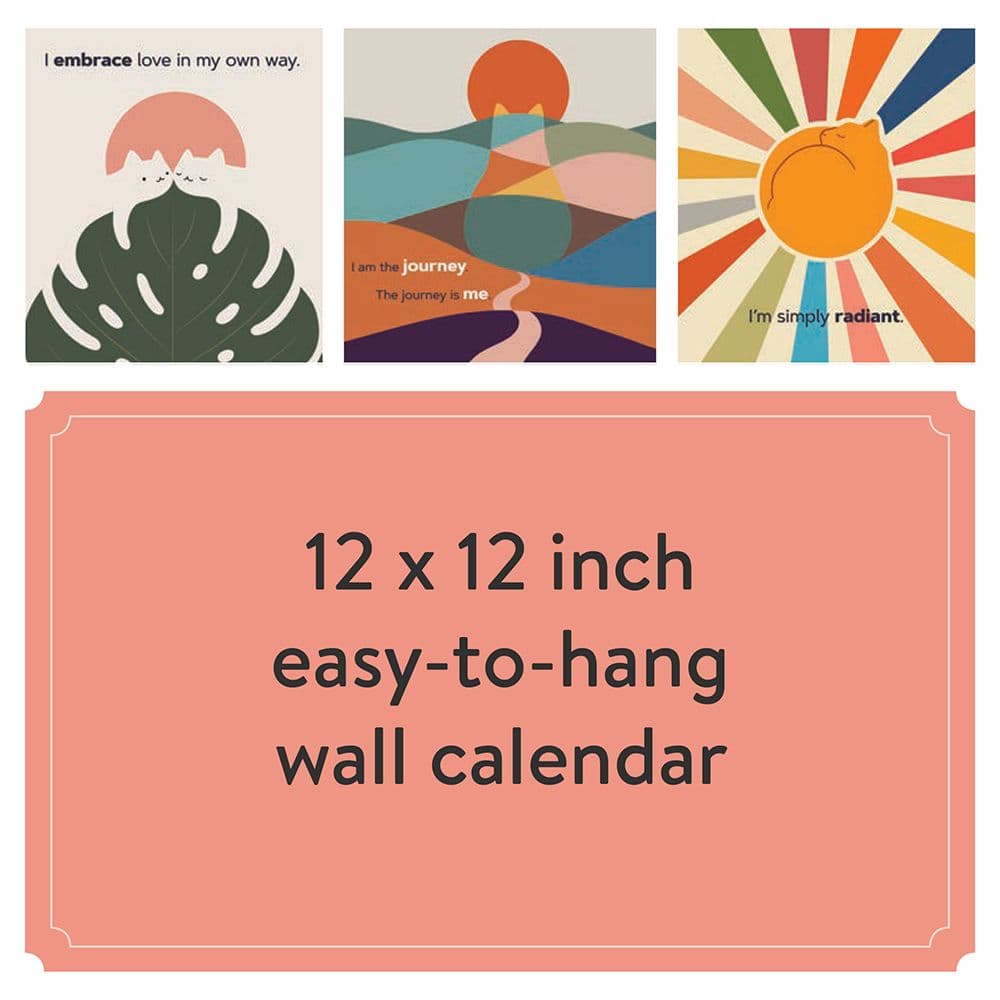 Catffirmations 2024 Wall Calendar