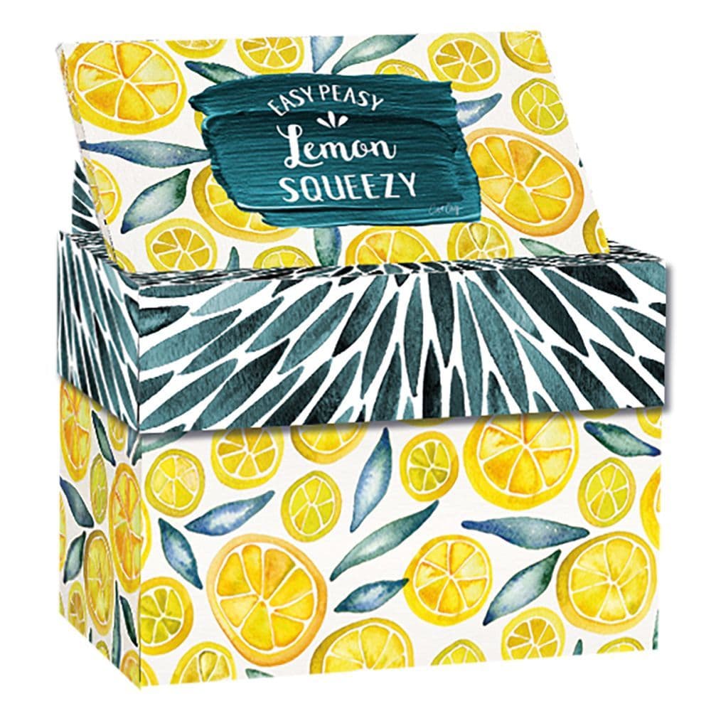 Main Squeeze Recipe Card Box by Cat Coquillette Main Image