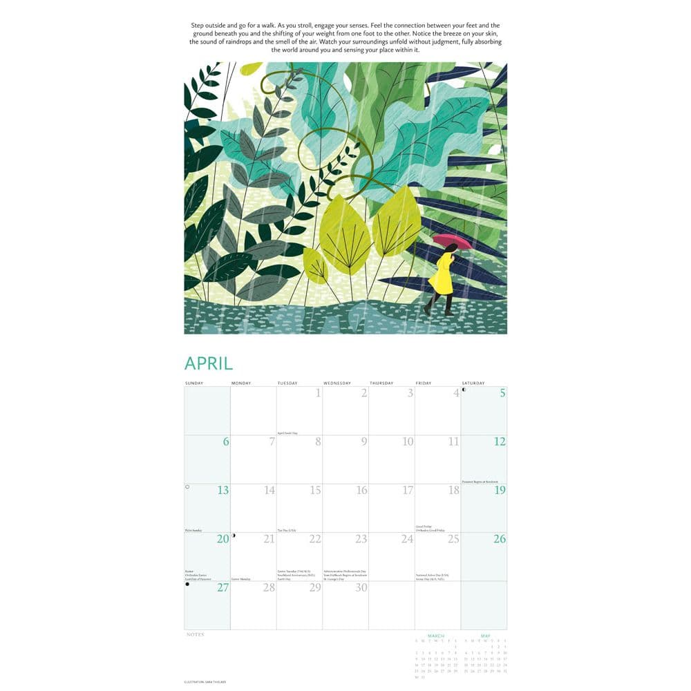 Breathe 2025 Wall Calendar Second Alternate Image width=&quot;1000&quot; height=&quot;1000&quot;
