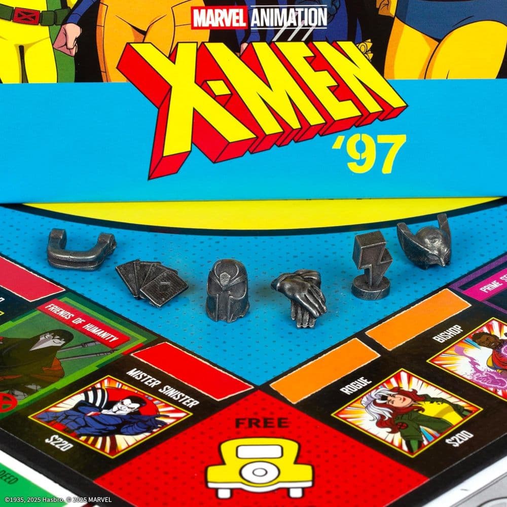 Monopoly X-Men 97 Edition Board Game Third Alternate Image