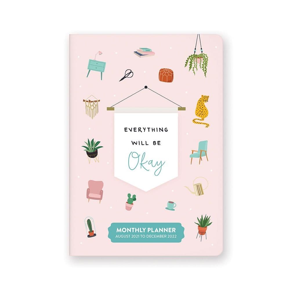 Everything Will Be Okay 2022 Monthly Pocket Planner - Calendars.com