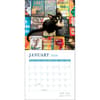 image Cats and Books 2026 Wall Calendar Second Alternate Image