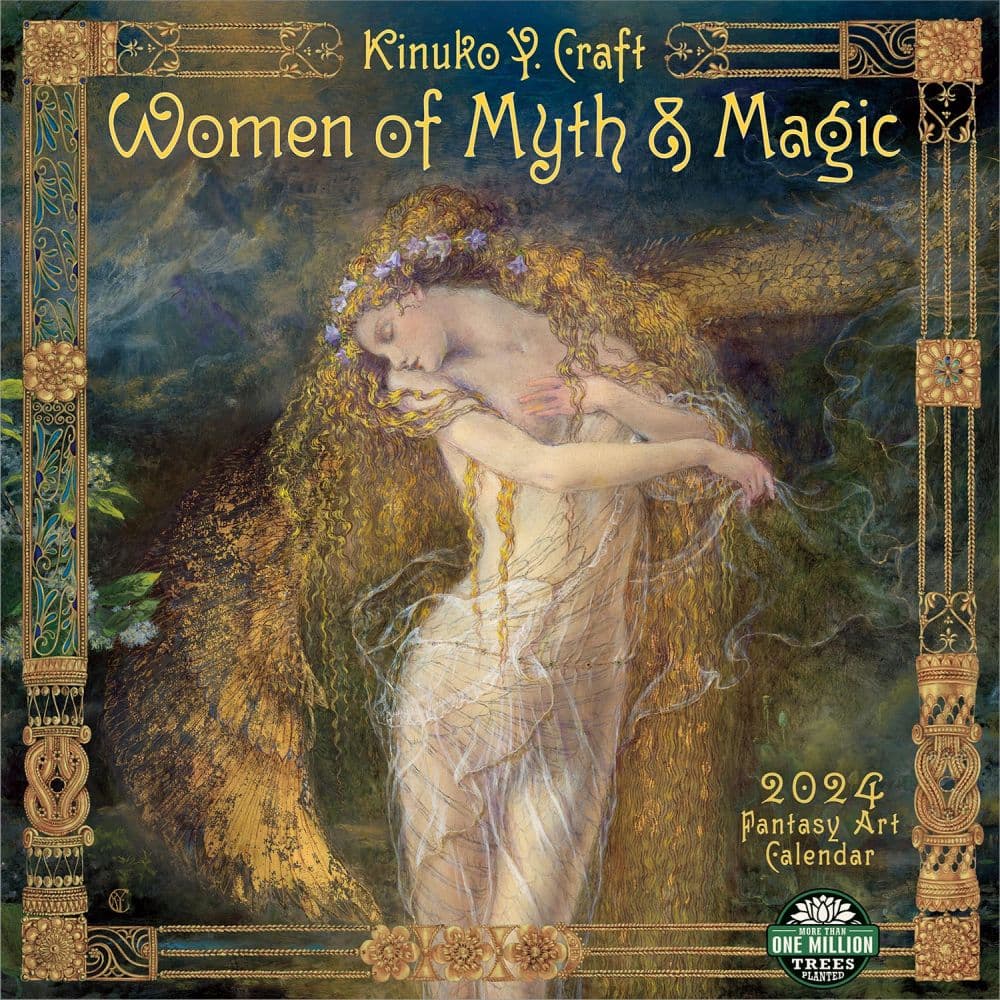 Women of Myth and Magic 2024 Wall Calendar