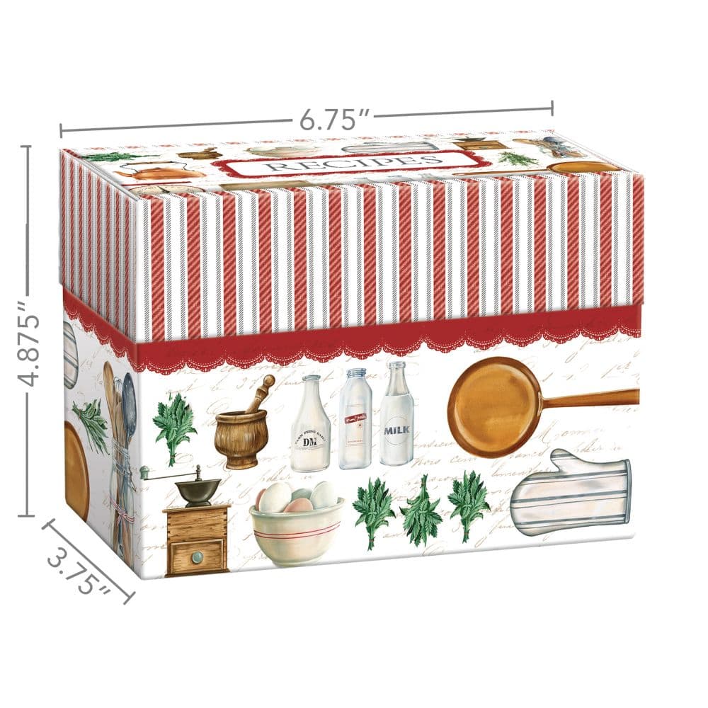 Homestead Kitchen Recipe Card Box Alt3