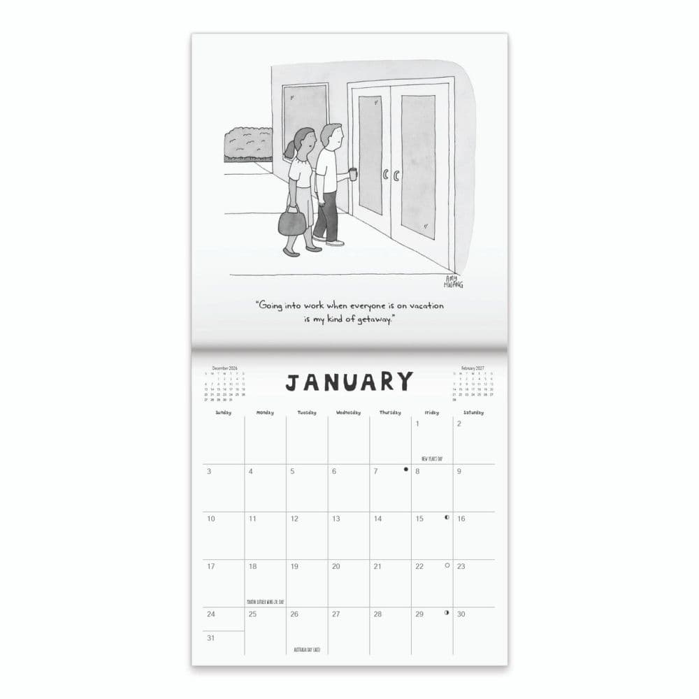 Office Cartoon 2027 Wall Calendar Second Alternate Image