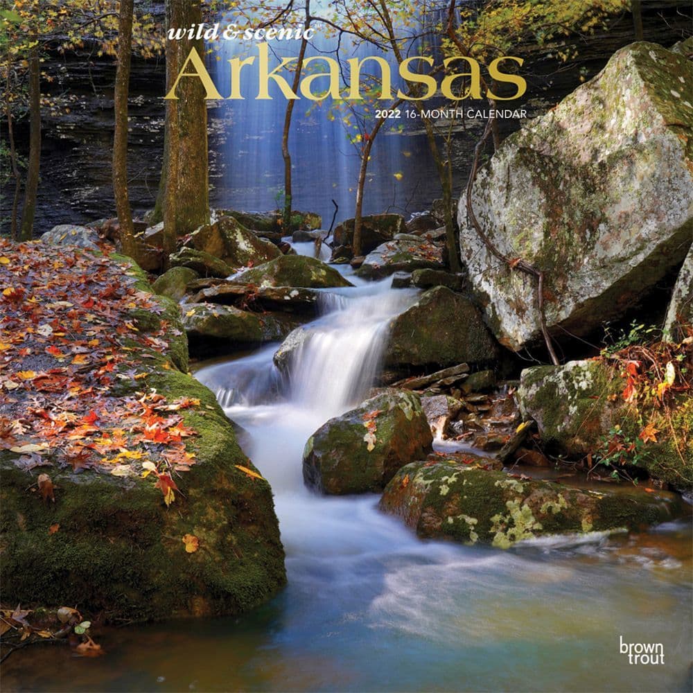 Uark 2022 Calendar Arkansas Wild And Scenic 2022 Wall Calendar - Calendars.com