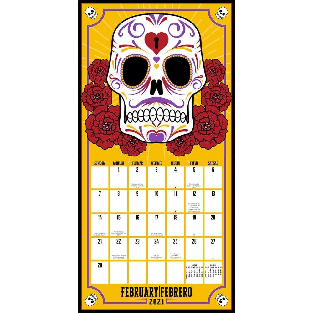 Sugar Skull 2024 Calendar Calculator App Neala Lurline