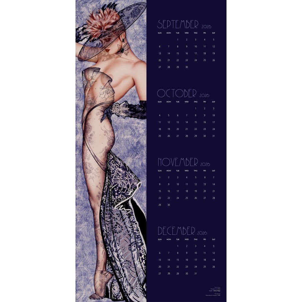 The Art of Olivia Wall 2027 Wall Calendar Second Alternate Image