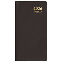 image Black Weekly 2026 Pocket Planner Main Product Image