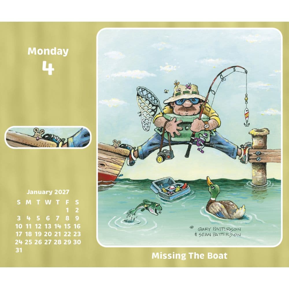 Gary Patterson A Smile a Day 2027 Desk Calendar Second Alternate Image