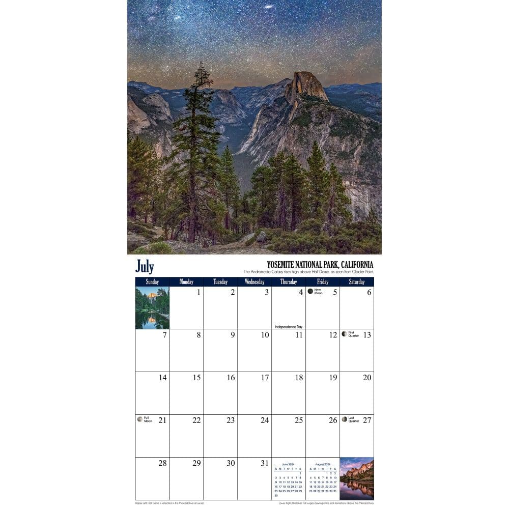 National Parks 2024 Wall Calendar