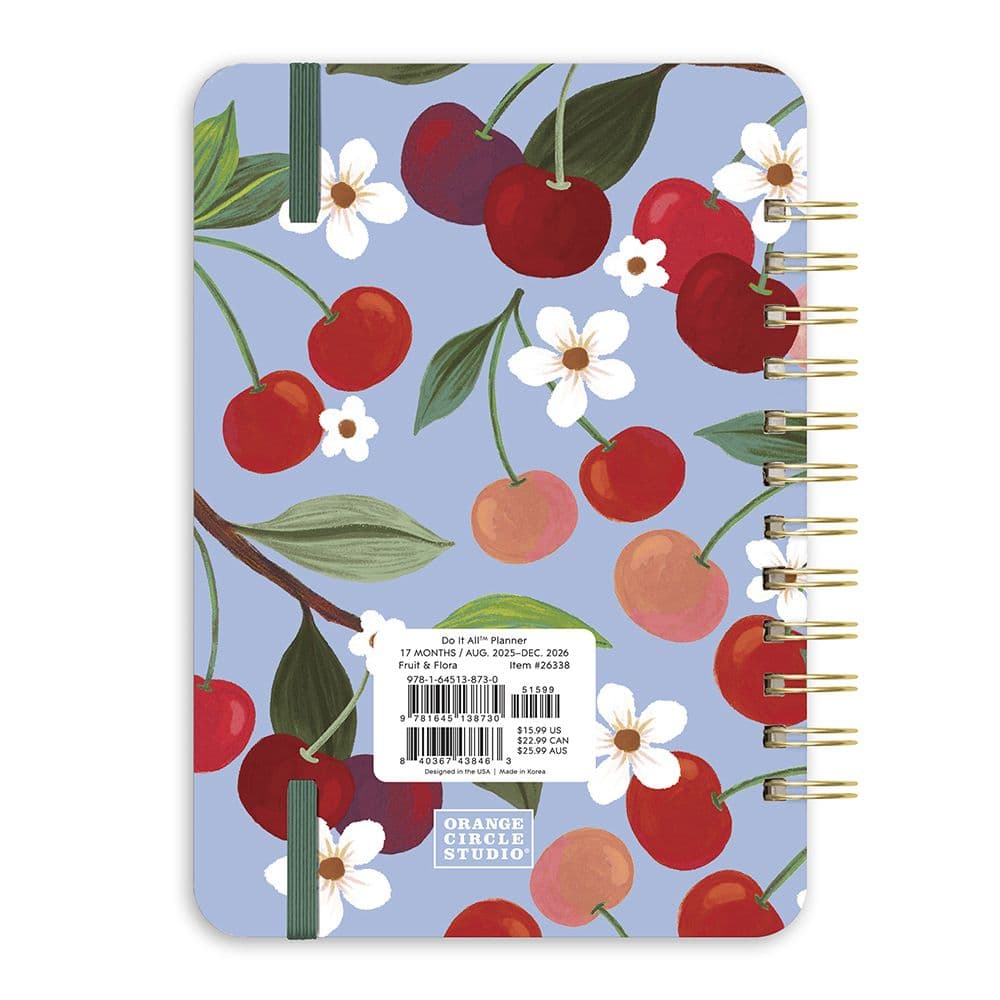 Fruit and Flora Do It All 2026 Planner First Alternate Image
