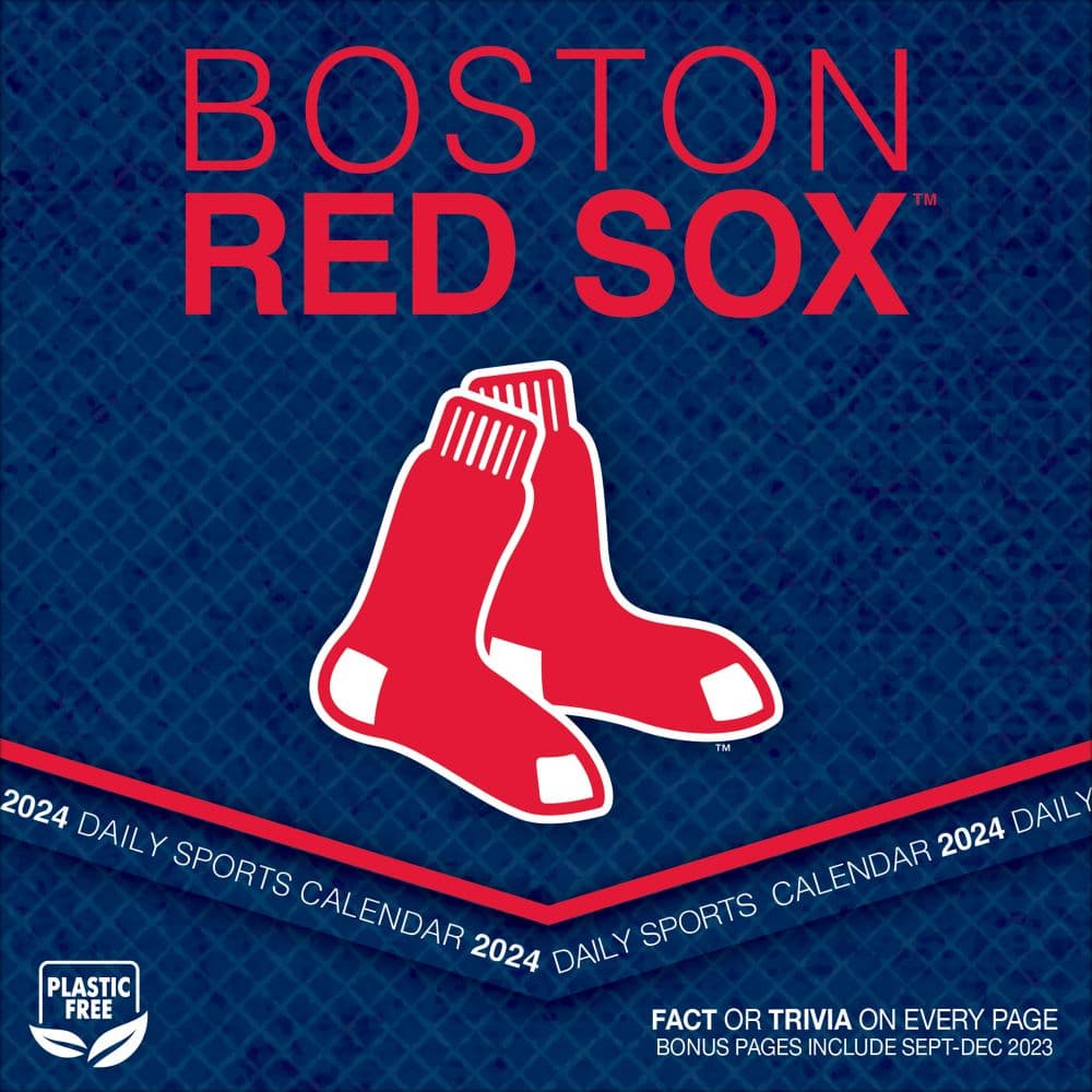 MLB Boston Red Sox 2024 Desk Calendar