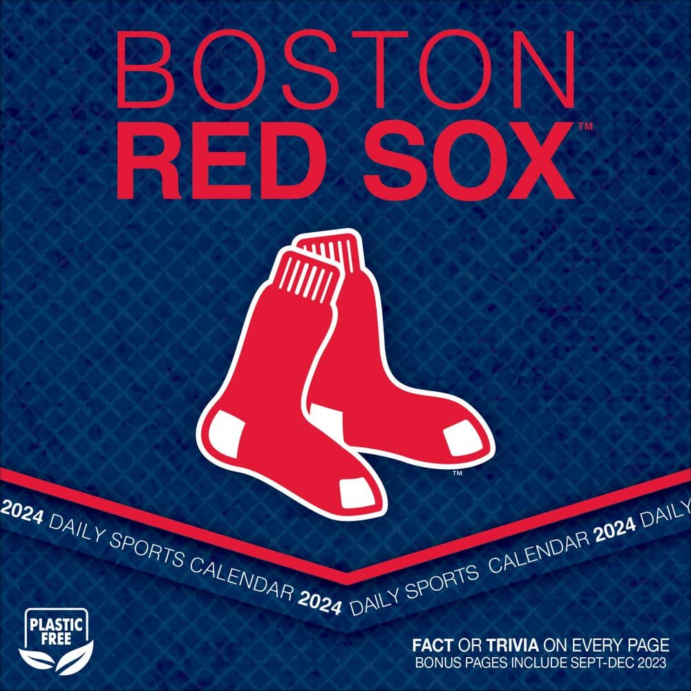 MLB Boston Red Sox 2024 Desk Calendar