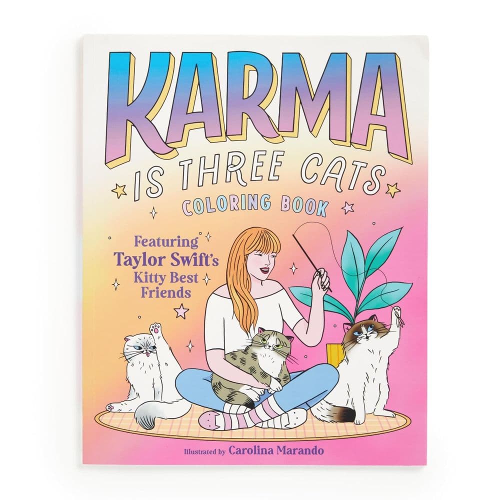 image Karma Is A Cat Coloring Book
